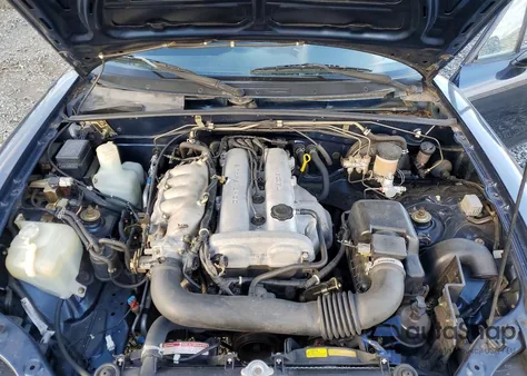 1999 Mazda Mx-5 Miata из США, поврежденный, VIN JM1NB3537X0107934